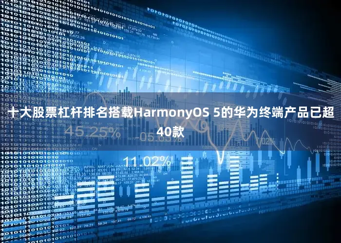十大股票杠杆排名搭载HarmonyOS 5的华为终端产品已超40款